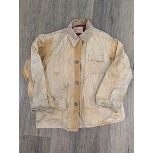 Utica DuxBak Rainproof Mohawk Hunting Jacket Men's Large Pockets Vintage